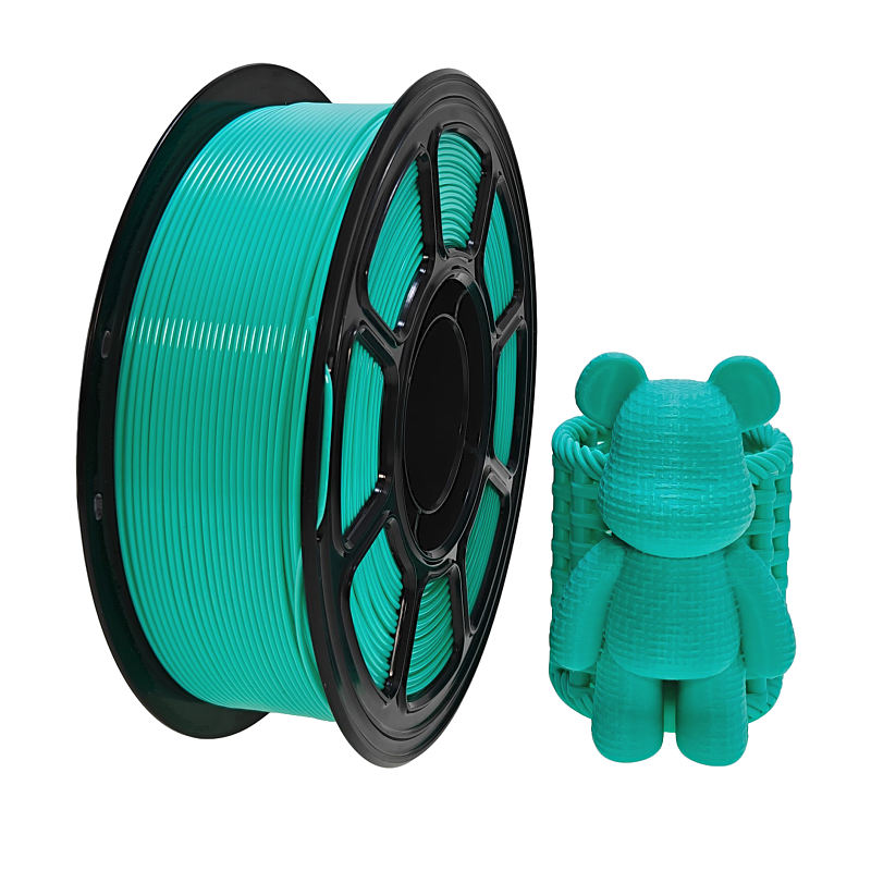PLA filament colors and printed samples