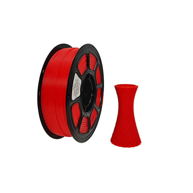 PLA+ filament colors and printed samples