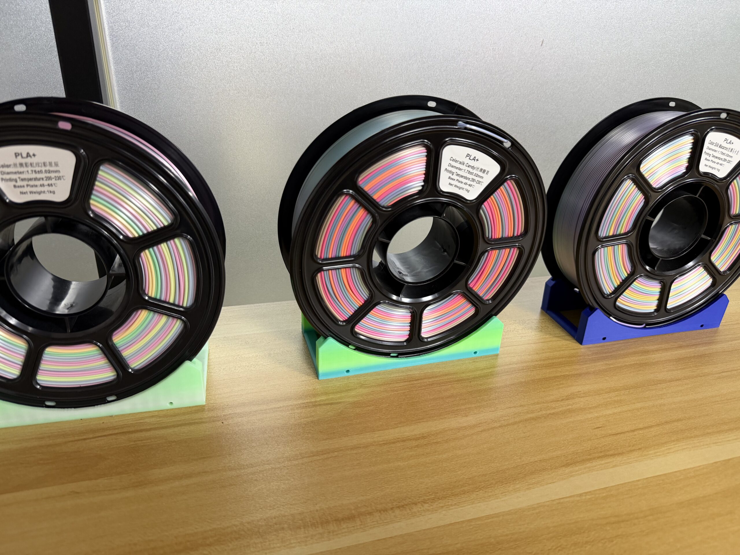 Filament product samples compared before approval