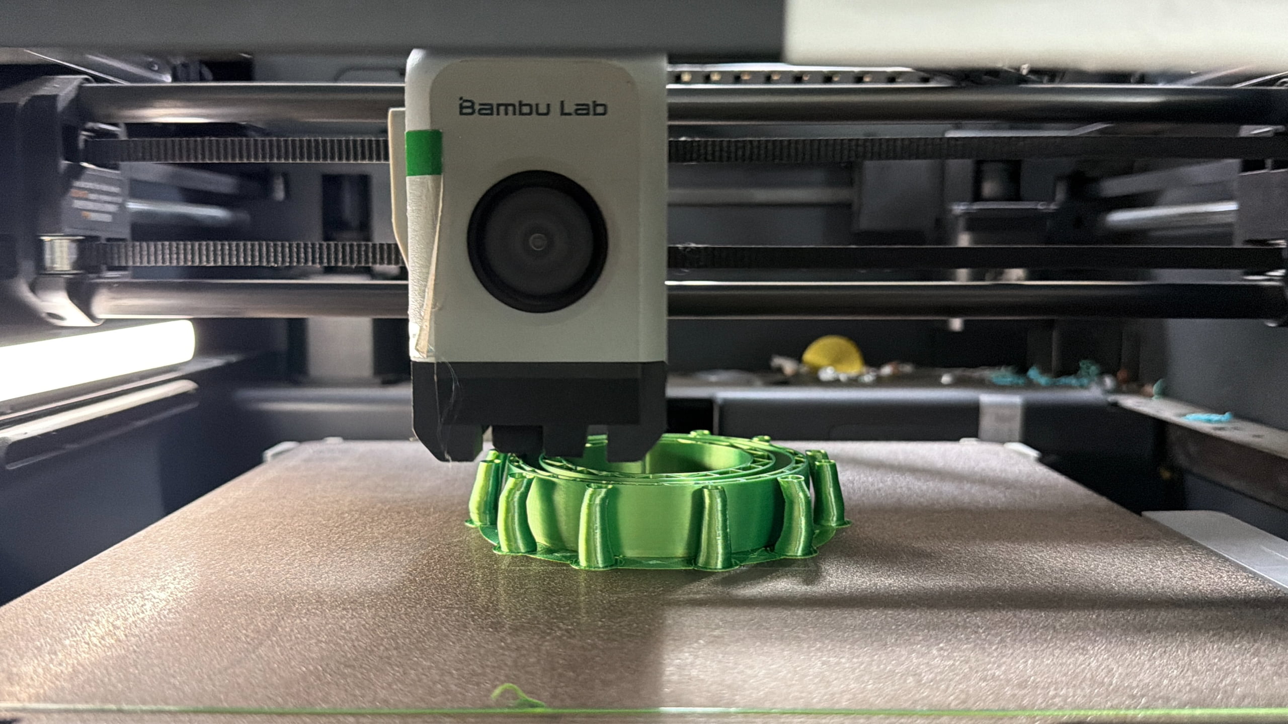 Filament sample and print retained for later comparison