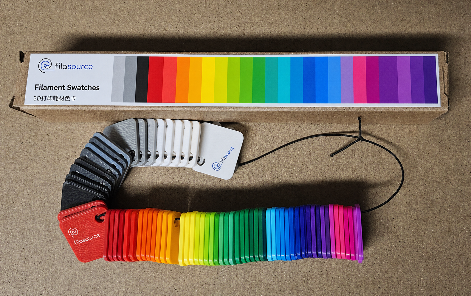 Matte PLA spool photographed in neutral light