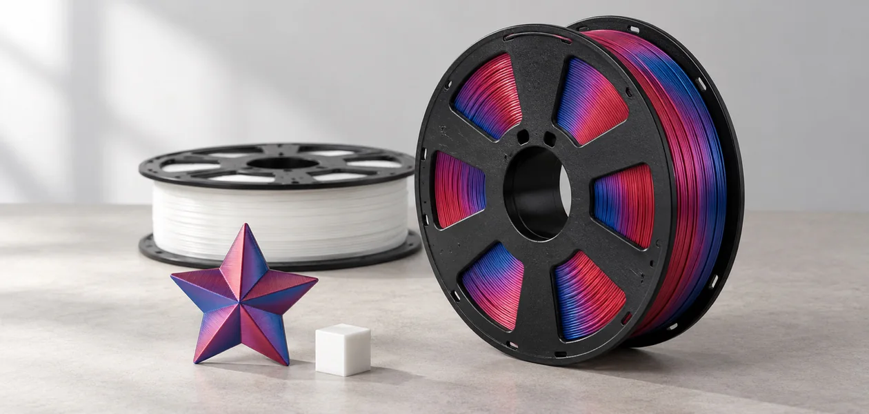 Filament packaging and samples for a United States market project